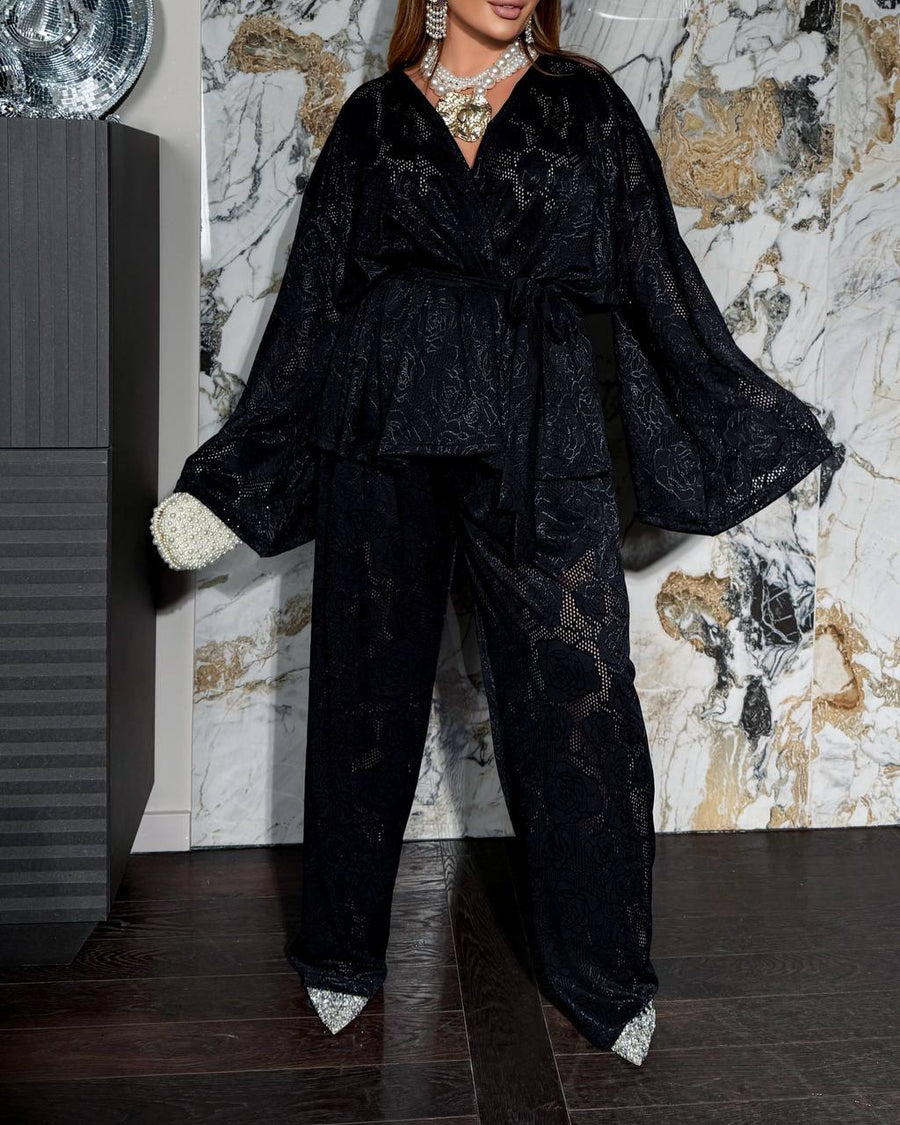 Вечерен комплект от дантела - Twiggy Shop