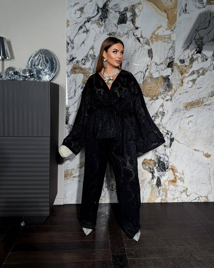 Вечерен комплект от дантела - Twiggy Shop