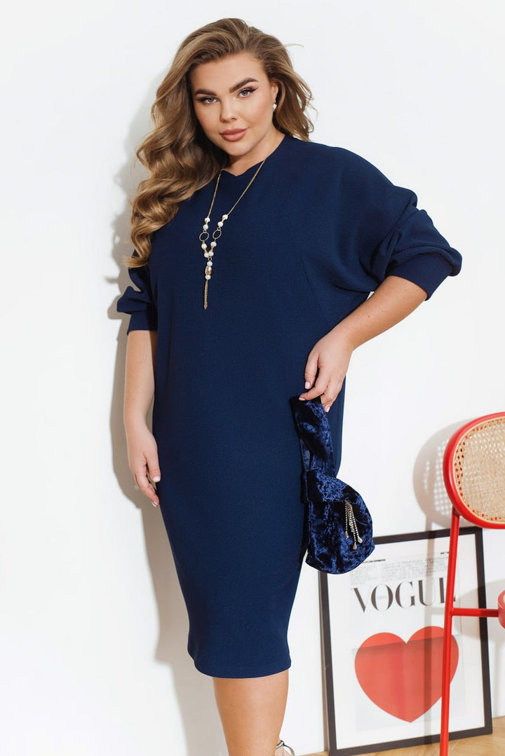 Рокля от лурекс със свободни ръкави - Twiggy Shop