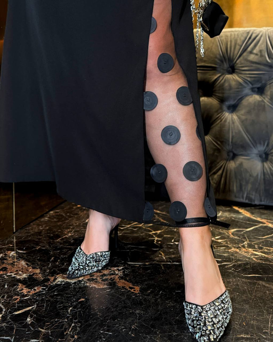 Вечерен комплект от блуза и пола