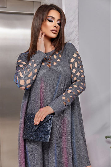 Вечерна рокля от лурекс