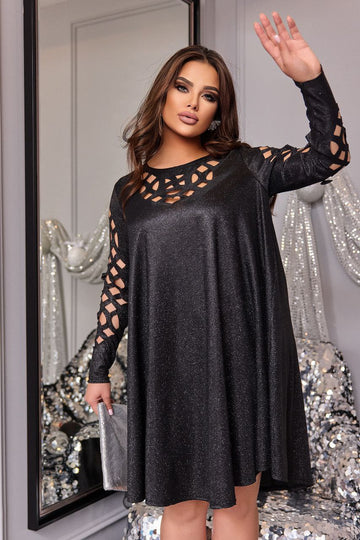 Вечерна рокля от лурекс