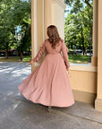 Дълга рокля с волани - Twiggy Shop