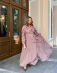 Дълга рокля с волани - Twiggy Shop