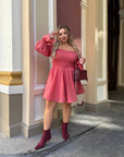 Къса рокля с блясък - Twiggy Shop