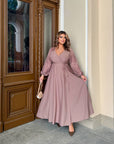 Дълга рокля с дантела - Twiggy Shop