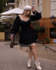 Къса рокля от муселин - Twiggy Shop
