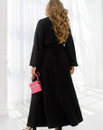 Long dress with open neckline  - Twiggy Shop