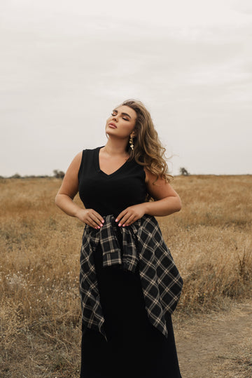 Карирана връхна риза