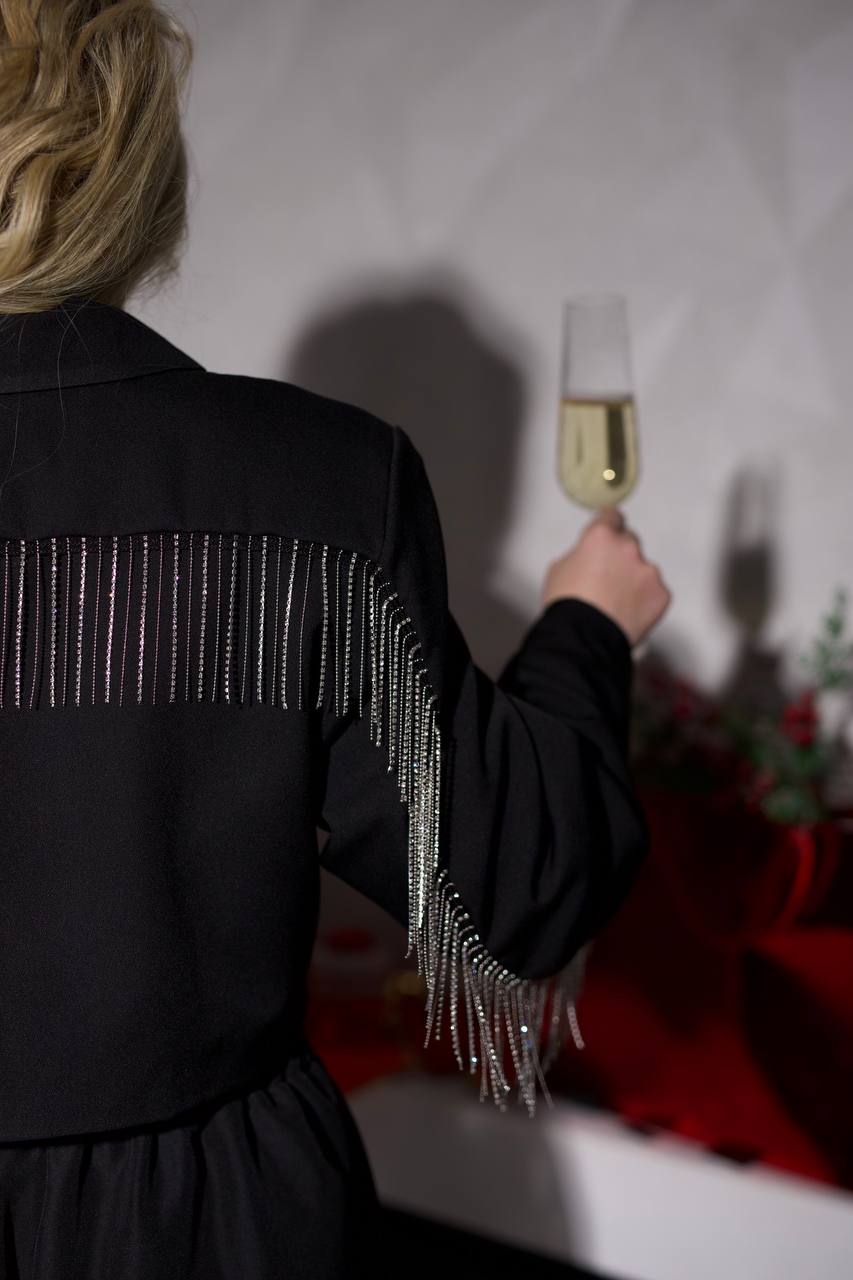 Пола-панталон с ресни