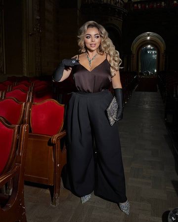 Панталон с широк крачол