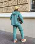Ватиран комплект от трикотаж - Twiggy Shop