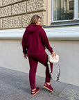 Ватиран комплект от трикотаж - Twiggy Shop