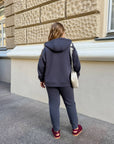 Ватиран комплект от трикотаж - Twiggy Shop