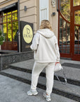 Ватиран комплект от трикотаж - Twiggy Shop