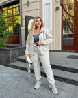 Ватиран комплект от трикотаж - Twiggy Shop