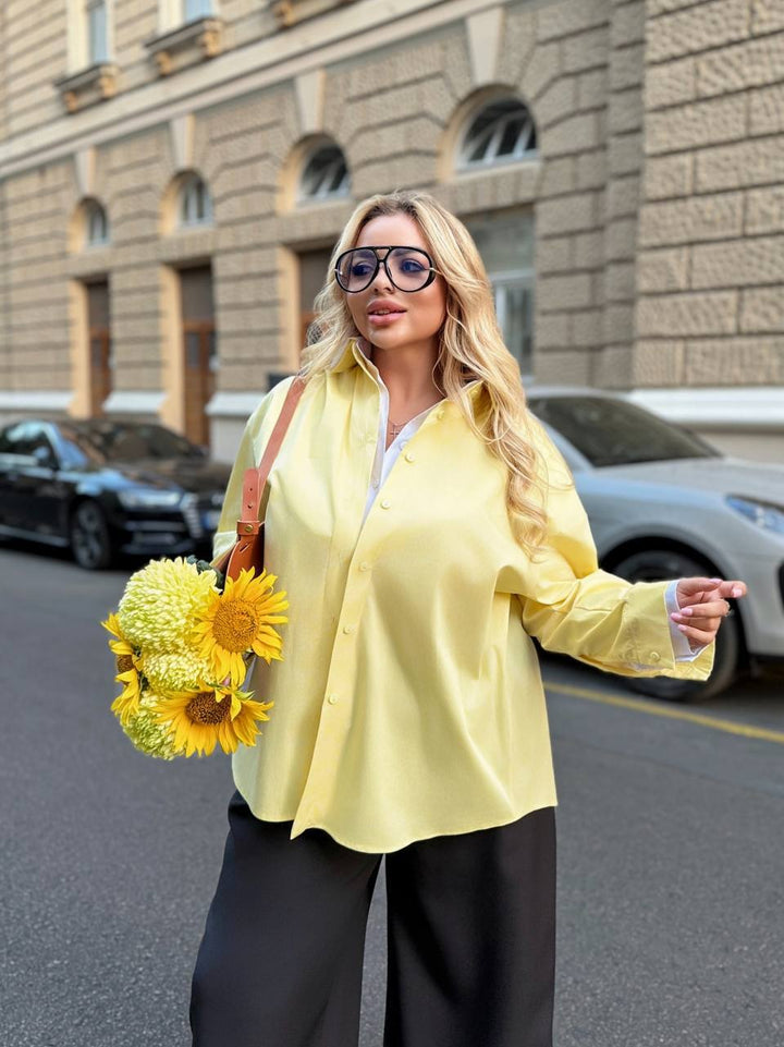 Двойна риза от поплин - Twiggy Shop