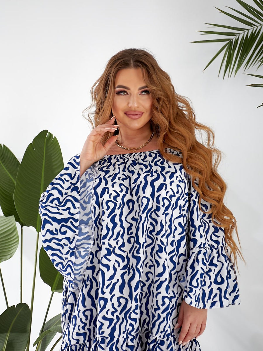 Рокля в свободна кройка