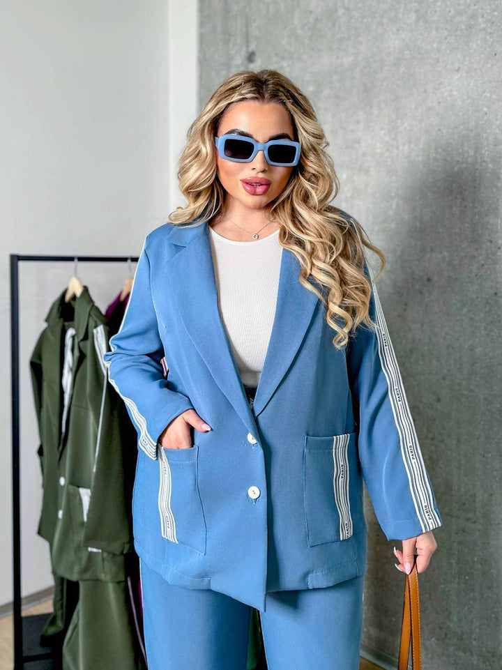 Комплект в две части с джобове - Twiggy Shop