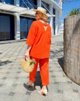 Комплект от ленена смес - Twiggy Shop