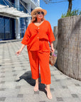 Комплект от ленена смес - Twiggy Shop