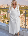 Дълга рокля с деколте - Twiggy Shop