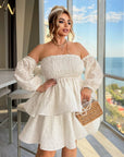Рокля-трансформър с бродерия - Twiggy Shop