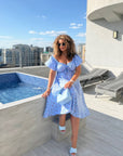 Лятна рокля на цветя