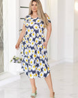 Рокля с отворени рамене - Twiggy Shop
