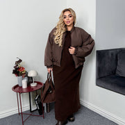 Късо яке тип бомбър