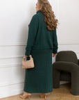 Midi dress and sweater set  - Twiggy Shop