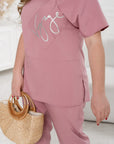 Комплект в две части с надпис - Twiggy Shop