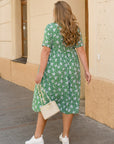 Памучна рокля на цветя - Twiggy Shop