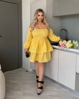 Рокля с модулни ръкави - Twiggy Shop