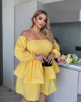 Рокля с модулни ръкави - Twiggy Shop