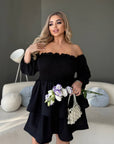Рокля с модулни ръкави - Twiggy Shop