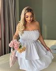 Рокля с модулни ръкави - Twiggy Shop