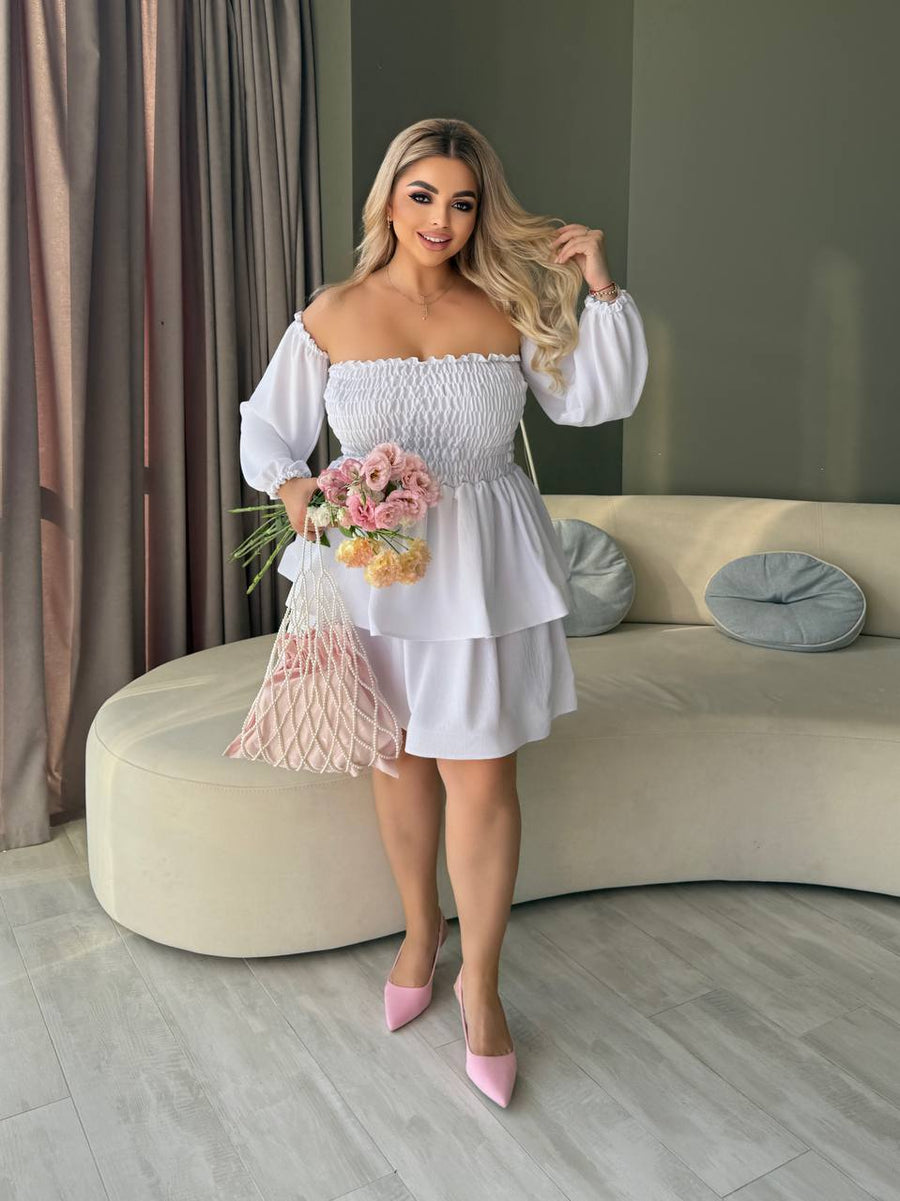 Рокля с модулни ръкави - Twiggy Shop