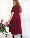 Миди рокля в свободна кройка - Twiggy Shop