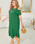 Рокля декорирана с камъни - Twiggy Shop