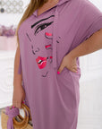 Лека рокля с качулка - Twiggy Shop