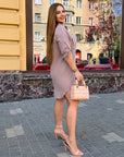 Къса рокля-риза от муселин