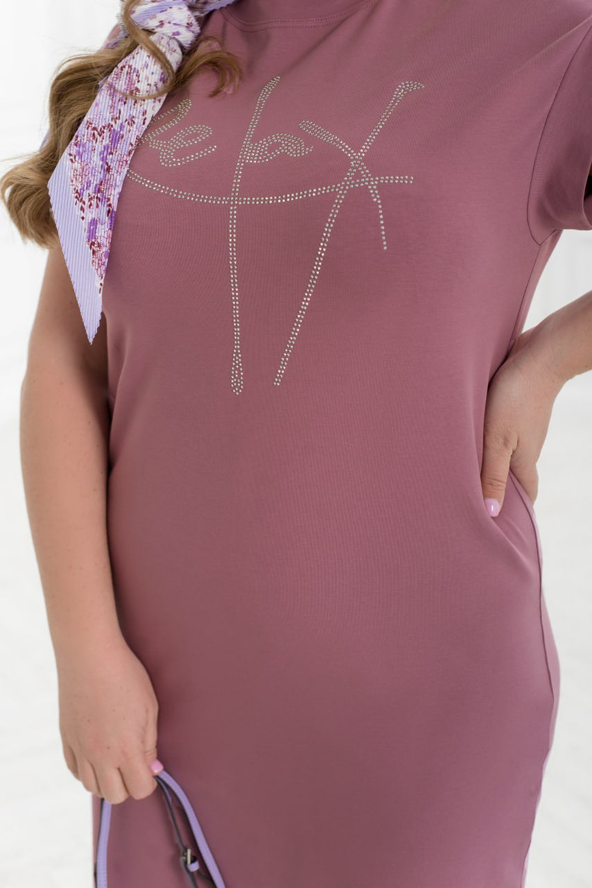 Рокля с впита кройка - Twiggy Shop