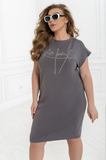 Рокля с впита кройка - Twiggy Shop