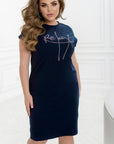 Рокля с впита кройка - Twiggy Shop