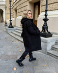 Леко палто от каракул