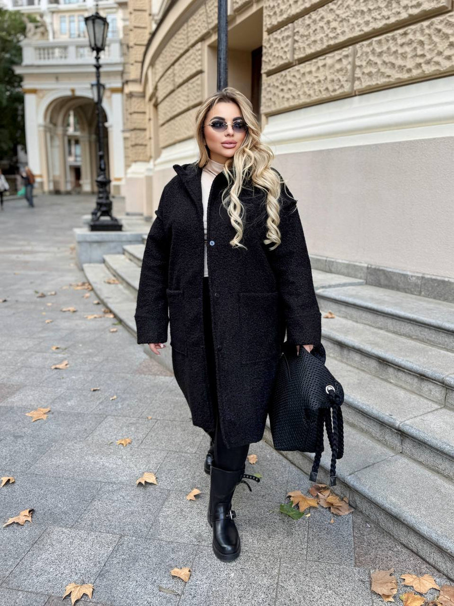 Леко палто от каракул