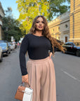 Панталон с широк крачол