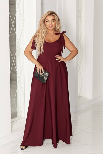 Дълга рокля от софт - Twiggy Shop