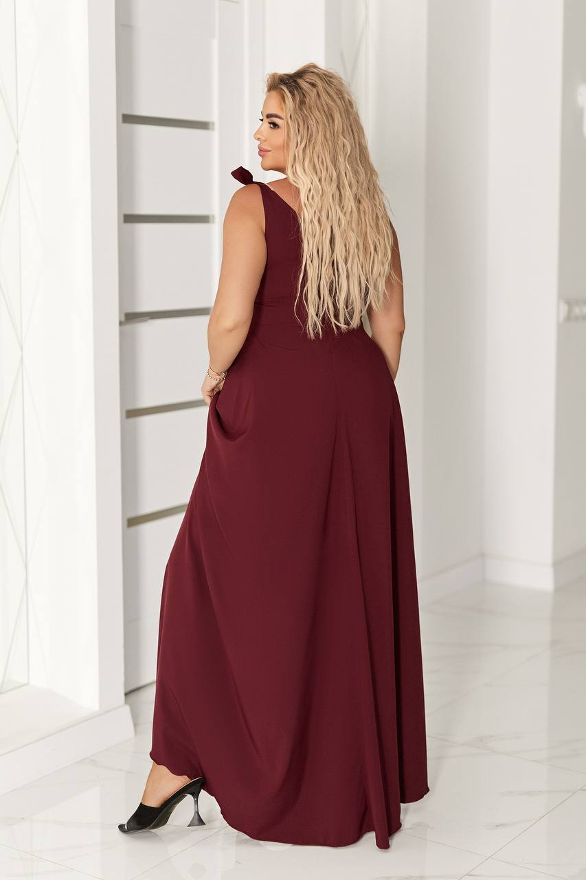 Дълга рокля от софт - Twiggy Shop